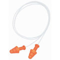SmartFit(R) Reusable TPE Ear Plugs, Flanged Shape, 25 dB, Orange, 100 PK