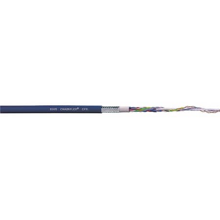 Bus Cable, 20 AWG, 2 C, Purple, TPR, 30 V, Order by the Foot