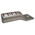 One-Hole Compression Lug, 500 kcmil Max, 1/2 in Stud, Long Barrel, Copper, Brown