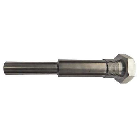 Industrial Thermowell, 304SS, 1-1/4-18