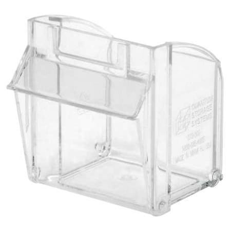 Repl. Bin Cup for Mfr. No. QTB309, Clear