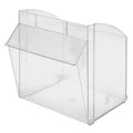 Repl. Bin Cup for Mfr. No. QTB302, Clear