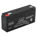 Battery, Lead Calcium, 6V, Flag Terminal