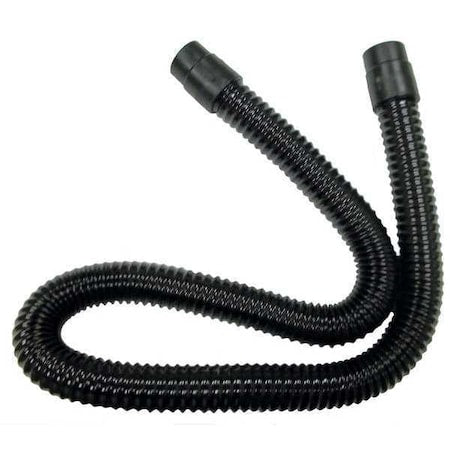 Vacuum Hose, 57 1/8 in L, Plastic, Black