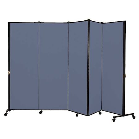 Portable Room Divider, 9Ft 5In W, Lake