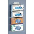 Holder, PETG/Polycarbonate, Holds Glove Boxes/Face Masks/Shoe Covers , White