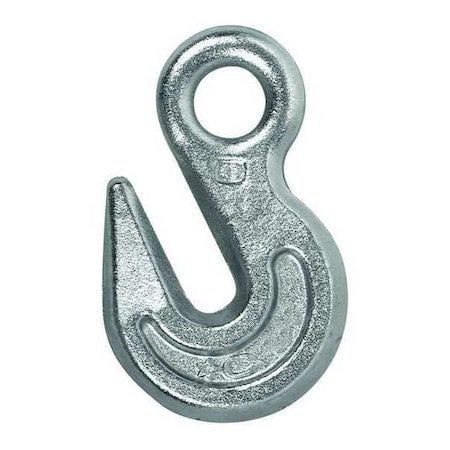 5/16"" Eye Grab Hook, Grade 43, Zinc Plated