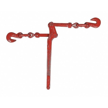 5/16"" - 3/8"" Load Binder, Lever Type, Painted Red, Imported