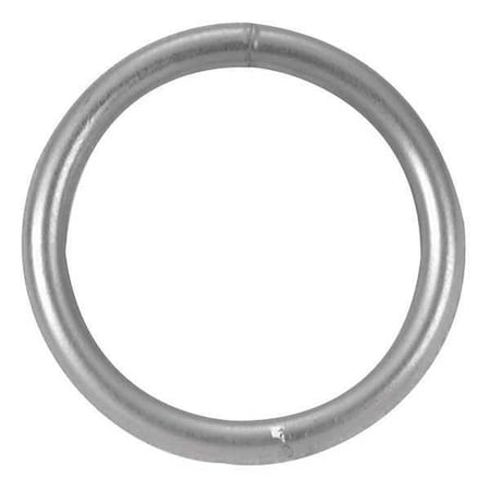 3/8"" x 2"" Welded Ring, Zinc Plated