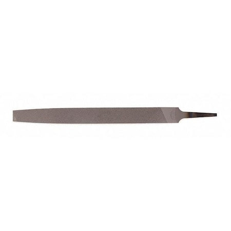 10" Flat Double Cut Smooth File - Carded