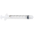 Dispensing Syringe, Luer Lock, 3 cc, Translucent, PK20