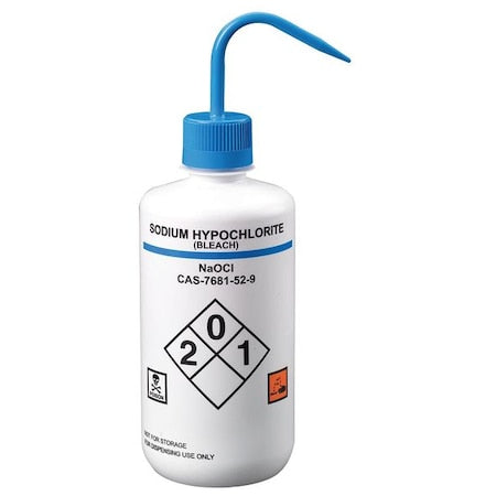 Translucent, Wash Bottle 32 oz., (Formerly Lab Safety Supply), PK4