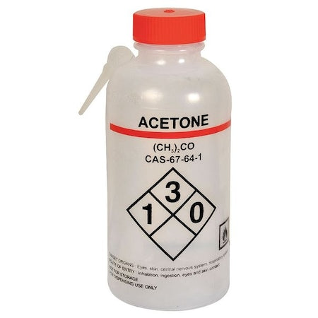Translucent, Wash Bottle 8 oz., PK4