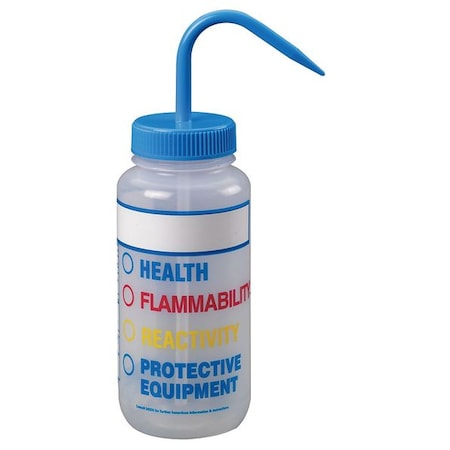 Translucent, Wash Bottle 16 oz., PK6