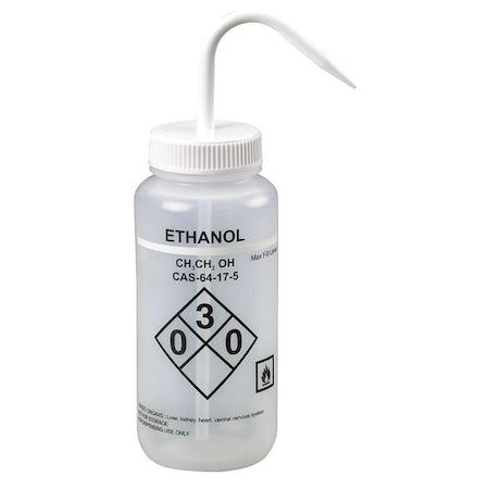 Translucent, Wash Bottle 16 oz., PK6