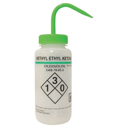 Translucent, Wash Bottle 16 oz., PK6