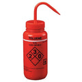 Red, Wash Bottle 16 oz., PK6
