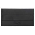 Plastic Divider, Black, 10 in L, 5 1/4 in H, 6 PK