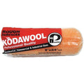 9" Paint Roller Cover, 3/4" Nap, Polyester/Knitted Wool