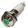 Round Indicator Light, Green, 24VDC