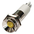 Protrude Indicator Light, Yellow, 12VDC