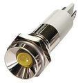 Protrude Indicator Light, Yellow, 120VAC