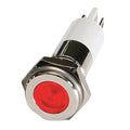 Flat Indicator Light, Red, 120VAC