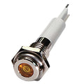 Flat Indicator Light, Yellow, 24VDC
