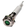 Flat Indicator Light, Green, 24VDC