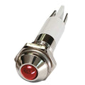 Round Indicator Light, Red, 24VDC