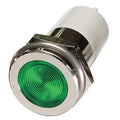 Flat Indicator Light, Green, 24VDC