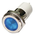Flat Indicator Light, Blue, 24VDC