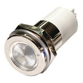 Flat Indicator Light, White, 24VDC