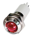 Round Indicator Light, Red, 24VDC