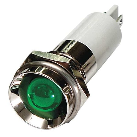 Protrude Indicator Light, Green, 24VDC