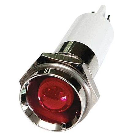 Protrude Indicator Light, Red, 120VAC