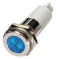 Flat Indicator Light, Blue, 24VDC
