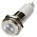 Flat Indicator Light, White, 24VDC