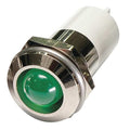 Round Indicator Light, Green, 24VDC