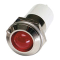 Round Indicator Light, Red, 120VAC