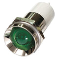 Protrude Indicator Light, Green, 24VDC