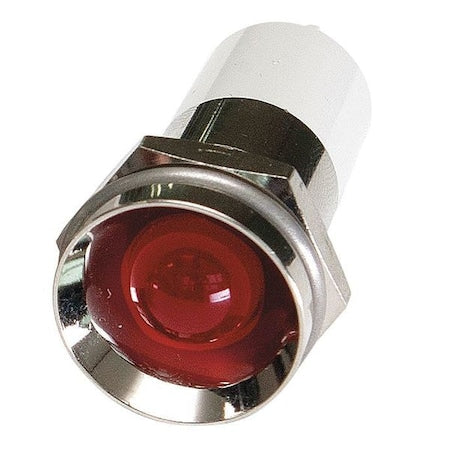 Protrude Indicator Light, Red, 120VAC