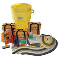 Spill Kit, 95 gal Capacity, Drum, Yellow, 14