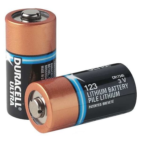 Battery, 123, Lithium, 3V, PK10