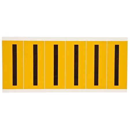 LetterLabel, Vinyl, 3-1/2inH, 1-1/2inW