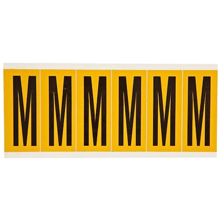 LetterLabel, Vinyl, 3-1/2inH, 1-1/2inW