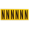 LetterLabel, Vinyl, 3-1/2inH, 1-1/2inW