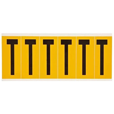 LetterLabel, Vinyl, 3-1/2inH, 1-1/2inW