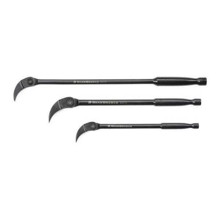 3 Piece Indexing Pry Bar Set 8", 10" & 16"