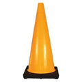 Traffic Cone, PVC, 28 in Height, Yellow